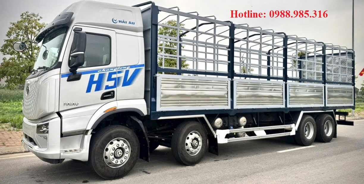 Xe tải thùng 4 chân Chenglong H5V 8X4 310hp